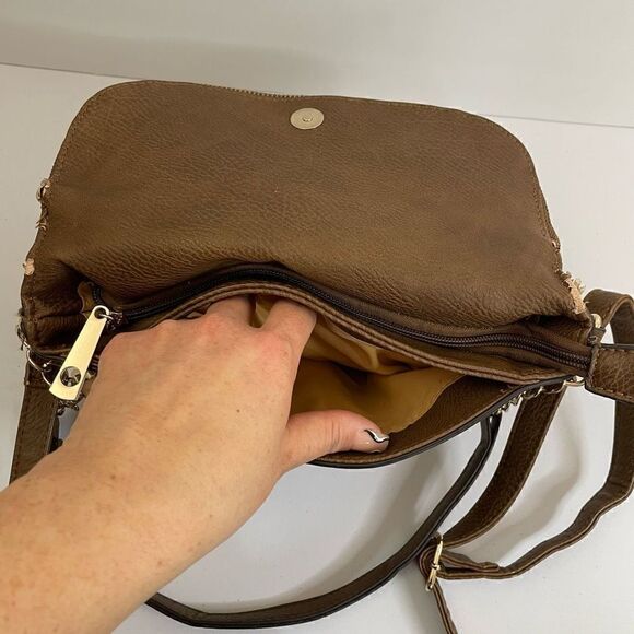 Unbranded|Soft Vegan Leather|Crossbody    - Picture 11 of 15